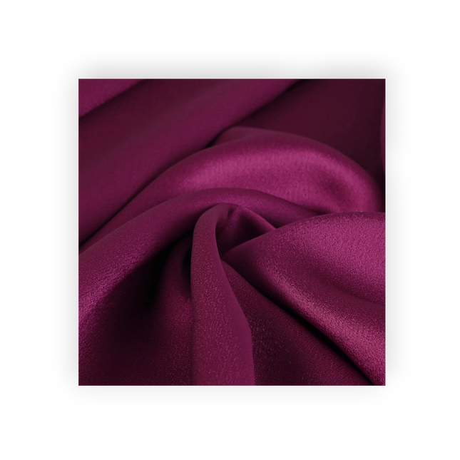 Crepe Back Satin, Black