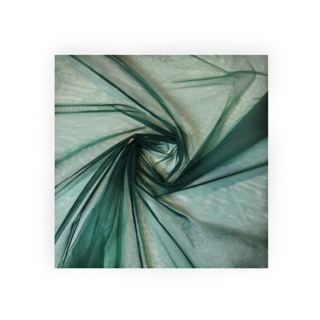 Bridal Tulle Bottle Green