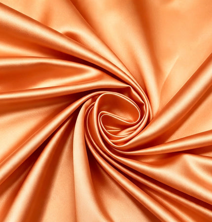 Bridal Duchess Satin - Orange