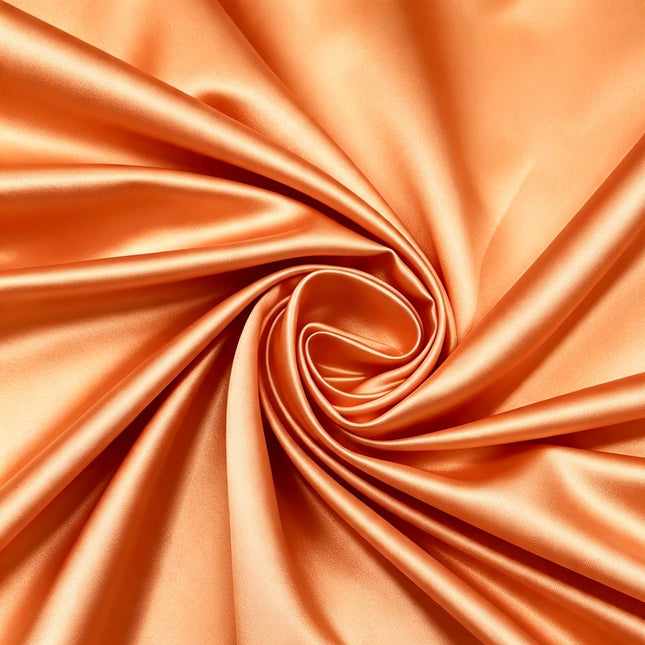 Bridal Duchess Satin - Orange