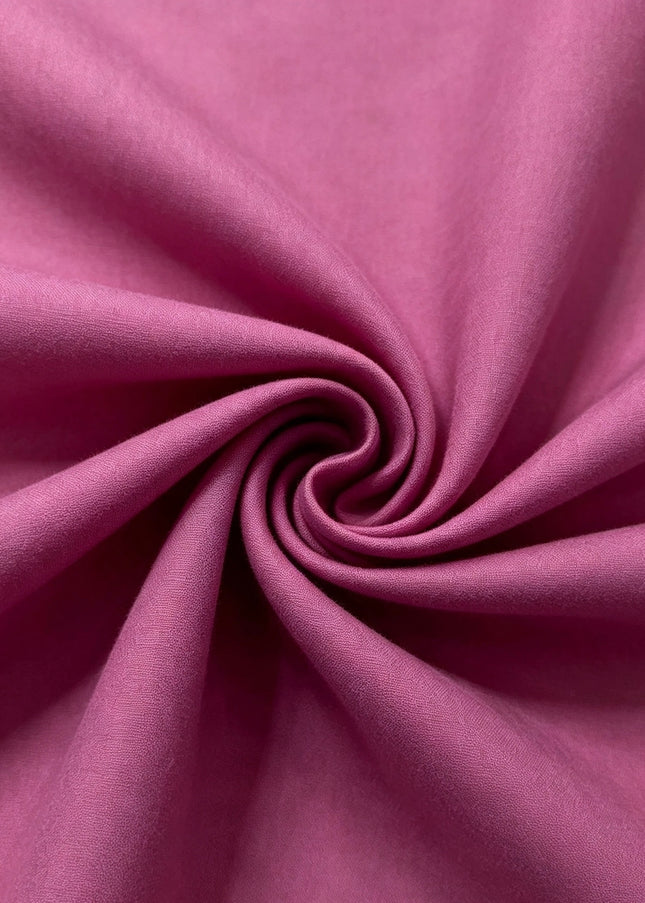 100% Plain Magenta Purple Polycotton Fabric