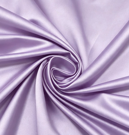 Bridal Duchess Satin - Lilac Purple