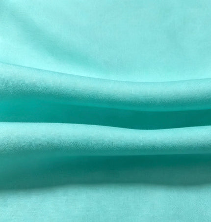 100% Plain Mint Green Polycotton Fabric