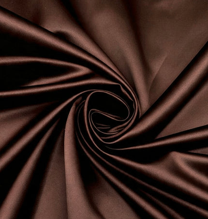 Bridal Duchess Satin - Brown