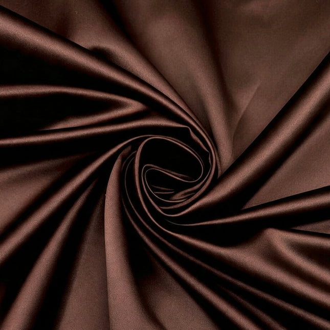 Bridal Duchess Satin - Brown