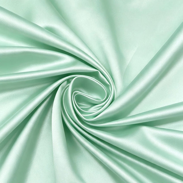 Bridal Duchess Satin - Mint Green
