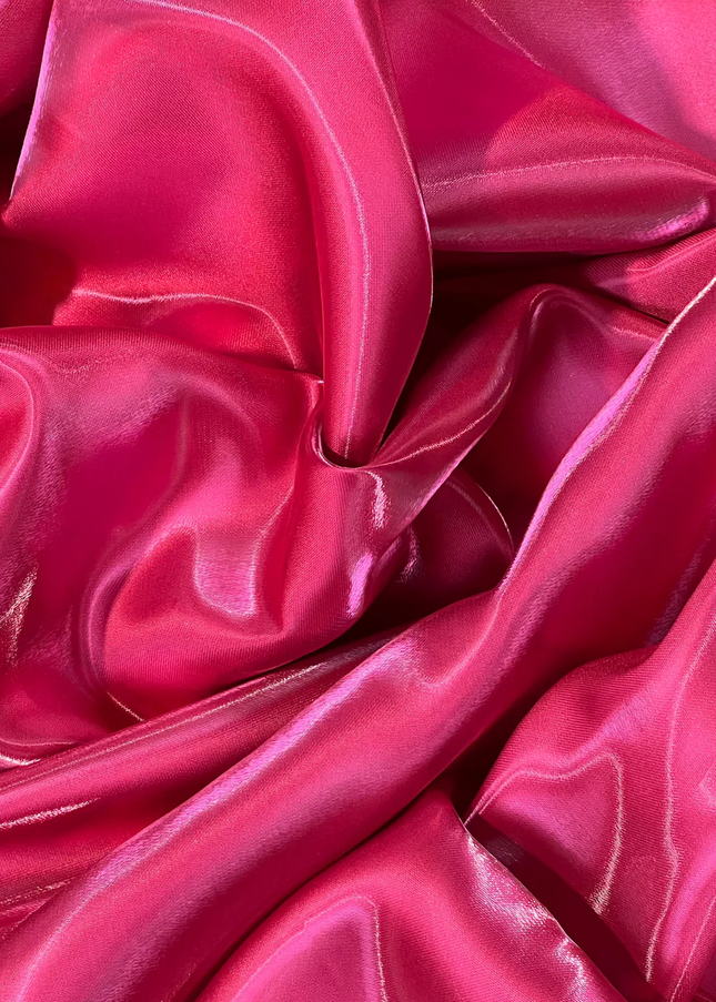Mikado / Liquid Satin - Fuchsia Pink