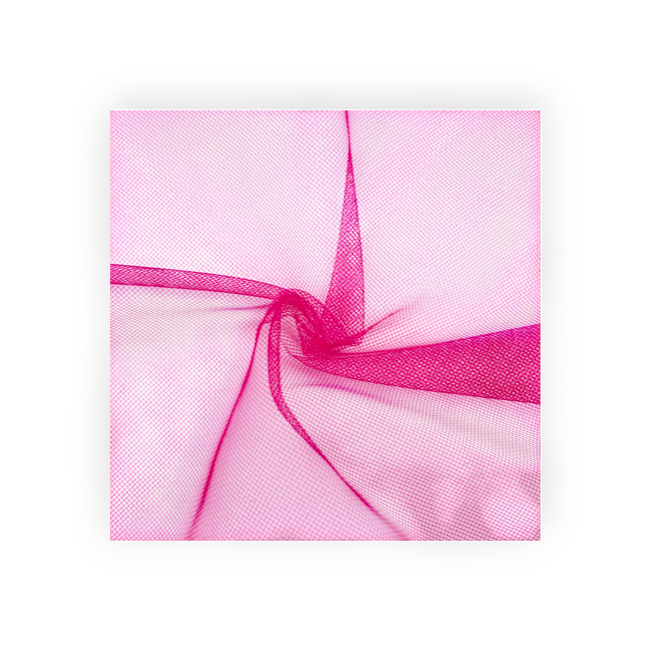 Bridal Tulle Fuscia Pink
