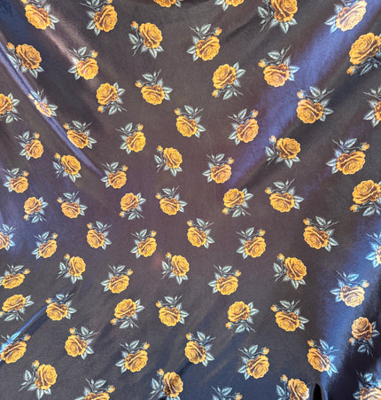 NEW!! Black / Gold Turkish Velvet - Salvar