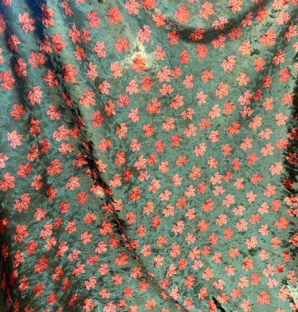 NEW!! Green / Brown Turkish Velvet - Salvar