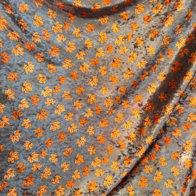 NEW!! Dark Gray / Brown Turkish Velvet - Salvar