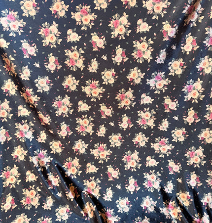 NEW!! Black / Pink Turkish Velvet - Salvar