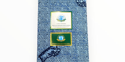 African Print Fabrics - 6 Yards - Polycotton