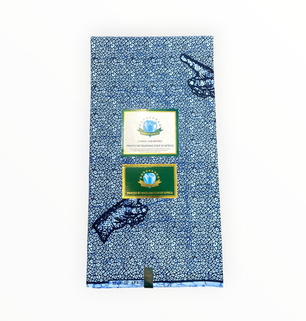 African Print Fabrics - 6 Yards - Polycotton