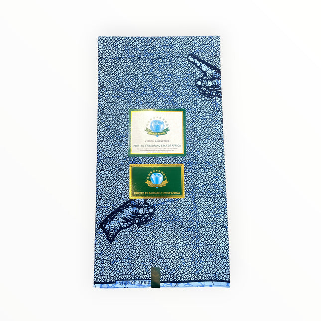 African Print Fabrics - 6 Yards - Polycotton