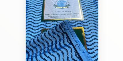 African Print Fabrics - 6 Yards - Polycotton