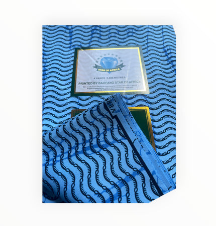 African Print Fabrics - 6 Yards - Polycotton