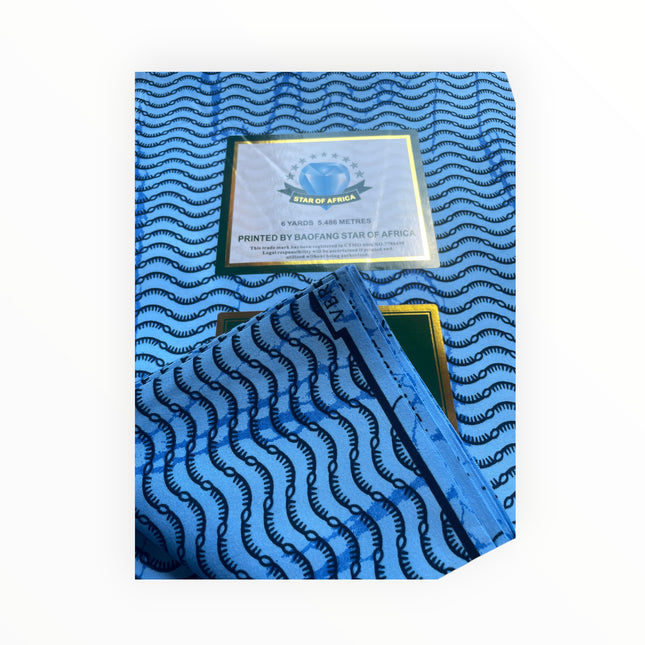 African Print Fabrics - 6 Yards - Polycotton