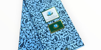 African Print Fabrics - 6 Yards - Polycotton