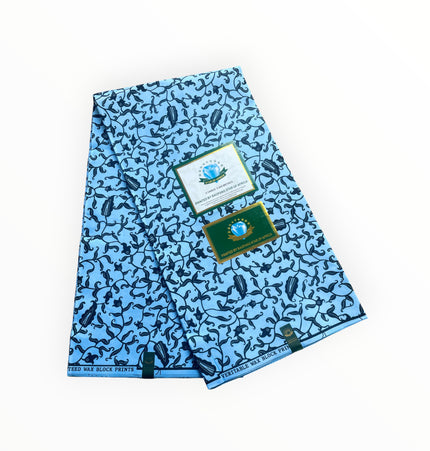 African Print Fabrics - 6 Yards - Polycotton
