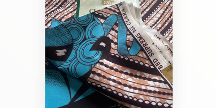 African Print Fabrics - 6 Yards - Polycotton