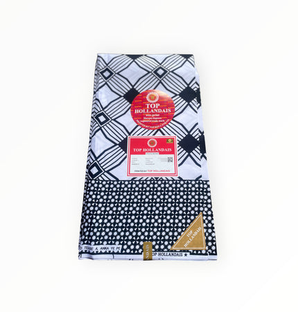 African Print Fabrics - 6 Yards - Polycotton