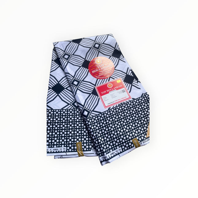 African Print Fabrics - 6 Yards - Polycotton