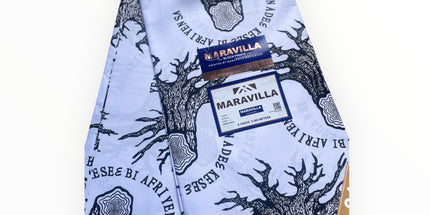 African Print Fabrics - 6 Yards - Polycotton