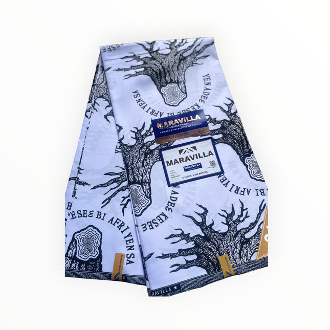 African Print Fabrics - 6 Yards - Polycotton