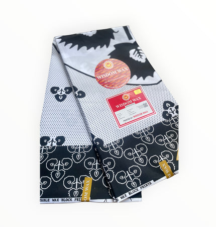 African Print Fabrics - 6 Yards - Polycotton