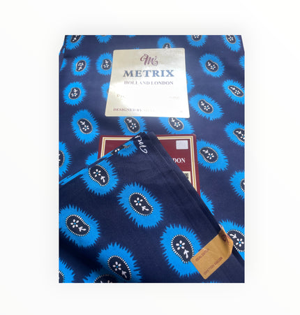 African Print Fabrics - 6 Yards - Polycotton