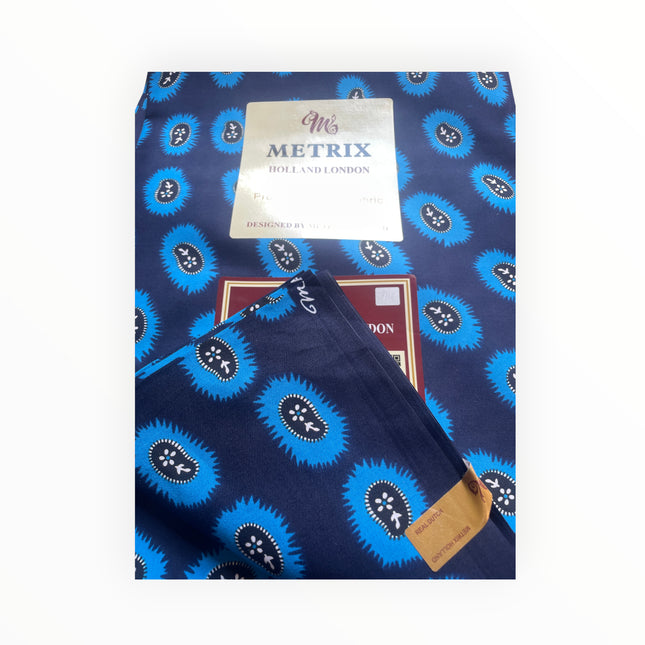 African Print Fabrics - 6 Yards - Polycotton