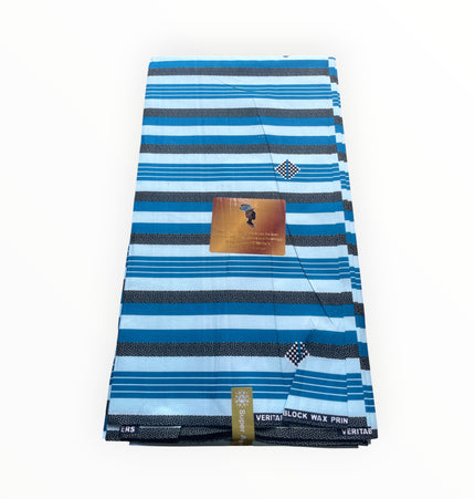 African Print Fabrics - 6 Yards - Polycotton