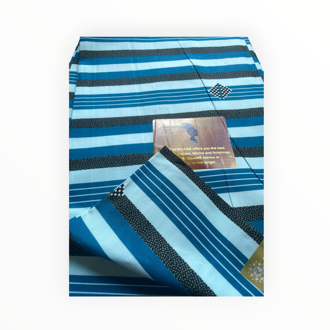 African Print Fabrics - 6 Yards - Polycotton