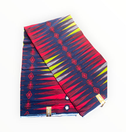 African Print Fabrics - 100% Cotton