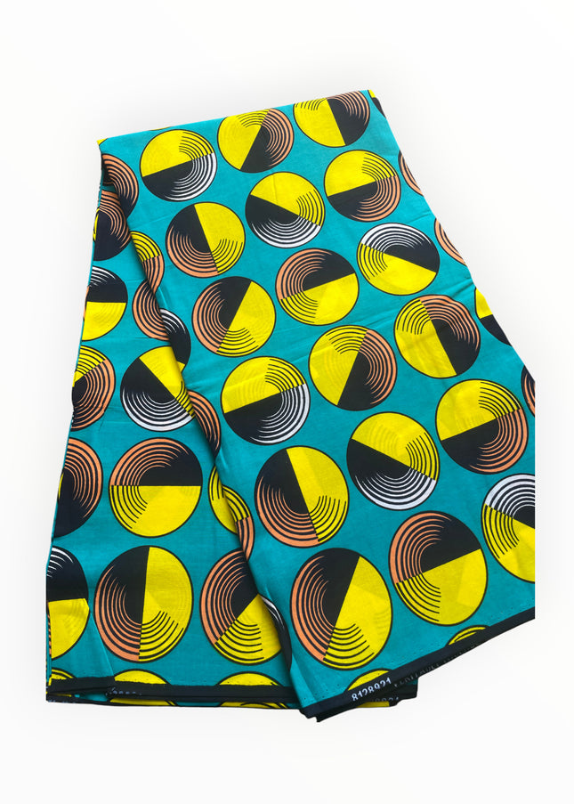 African Print Fabrics - 100% Cotton