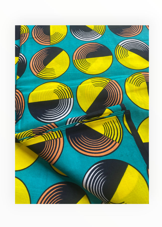 African Print Fabrics - 100% Cotton