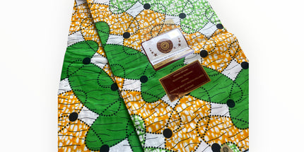African Print Fabrics - 100% Cotton
