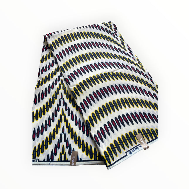 African Print Fabrics - 100% Cotton