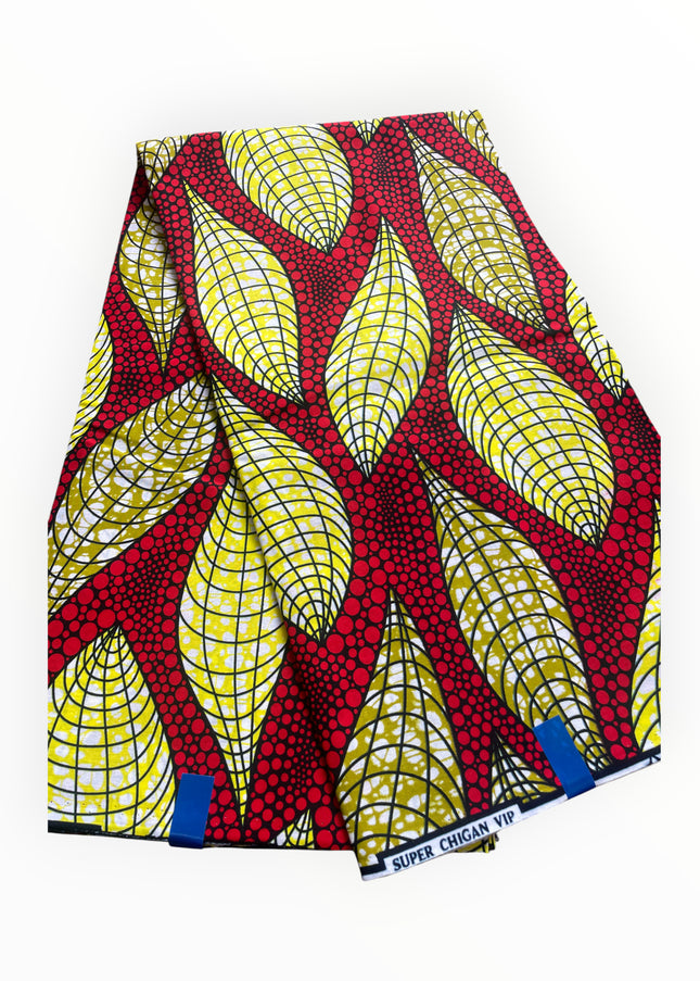African Print Fabrics - 100% Cotton