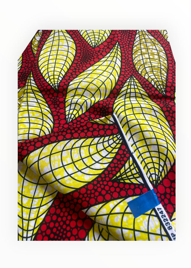 African Print Fabrics - 100% Cotton