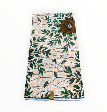 African Print Fabrics - 100% Cotton