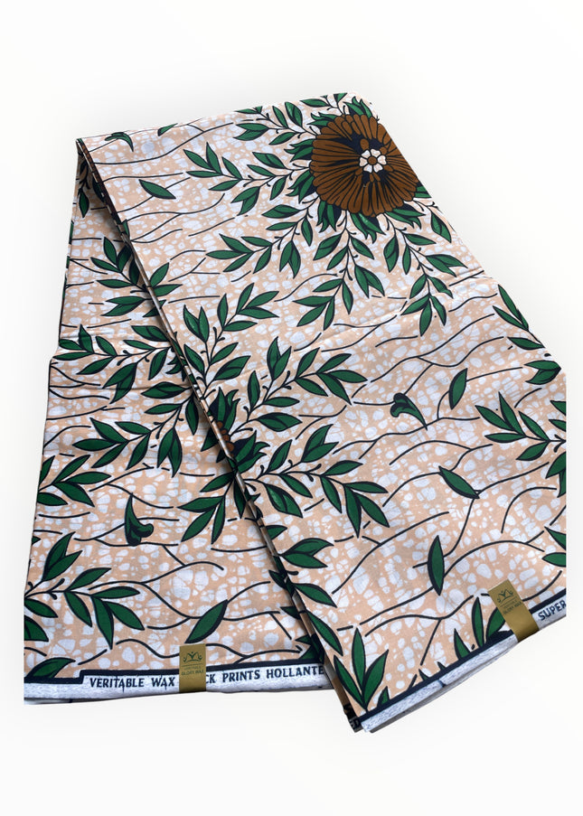 African Print Fabrics - 100% Cotton