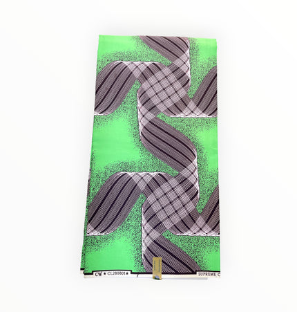 African Print Fabrics - 6 Yards - Polycotton