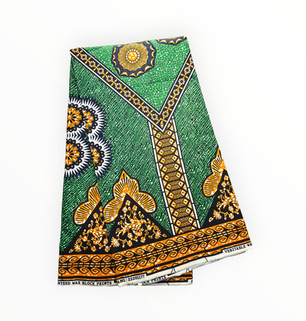 African Print Fabrics - 6 Yards - Polycotton