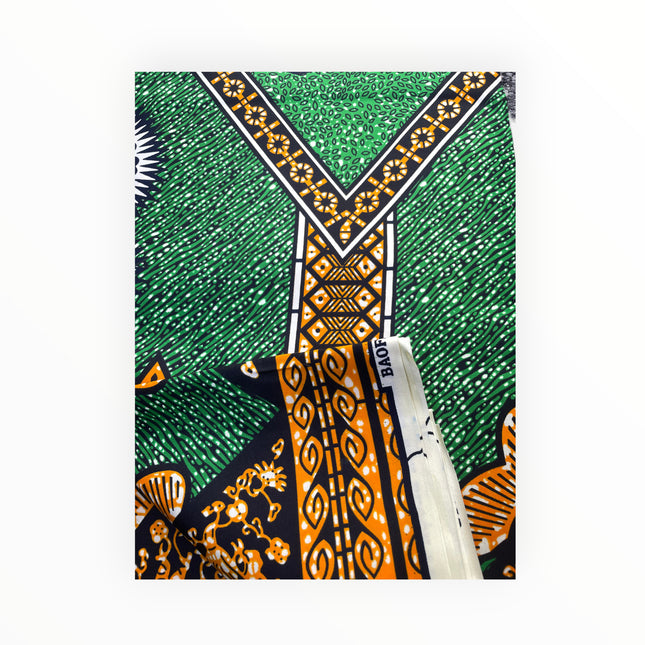 African Print Fabrics - 6 Yards - Polycotton