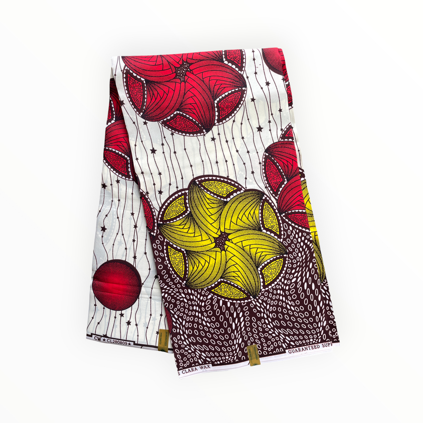 African Print Fabrics - 6 Yards - Polycotton