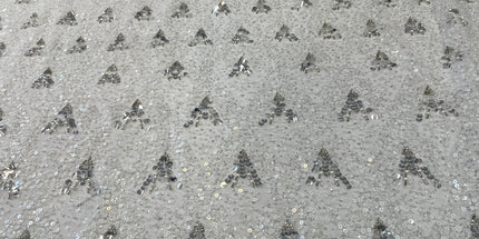 Prestige Pearl / Beaded Lace - White - 1 Yard