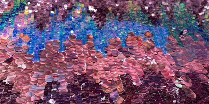 Premium Sequin Fabric - Gold / Beige