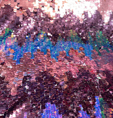 Premium Sequin Fabric - Gold / Beige